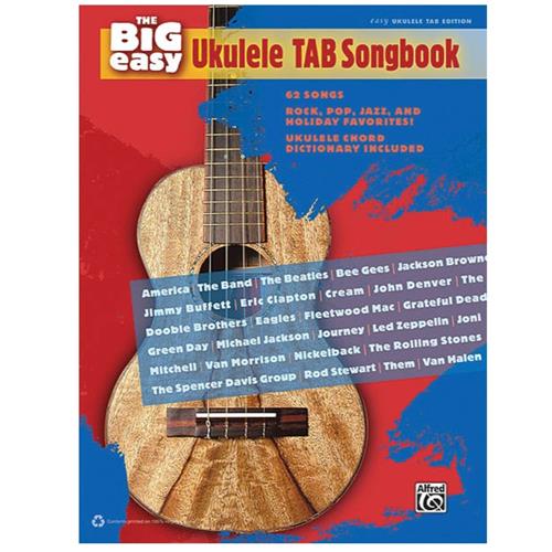 Big Baritone Ukulele Song Book - Easy Tablature