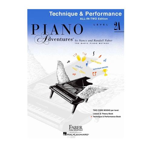 PIANO ADVENTURES ALL IN TWO TECH AND PERFORMANCE 2A